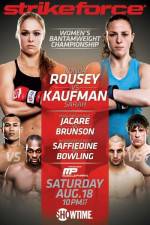 Watch Strikeforce Rousey vs Kaufman Alluc
