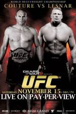 Watch UFC 91 Couture vs Lesnar Online Alluc