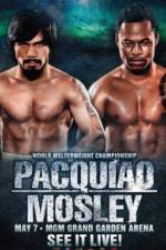 Watch WBO Boxing Manny Pacquiao vs Shane Mosley Online Alluc