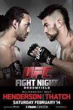 Watch UFC Fight Night 60 Henderson vs Thatch Alluc