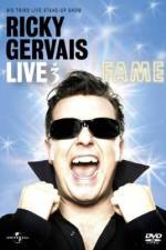 Watch Ricky Gervais Live 3 Fame Alluc