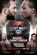 Watch UFC Fight Night 47: Bader Vs. Preux Online Alluc