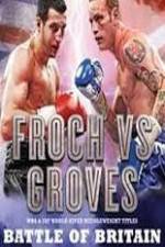 Watch Carl Froch vs George Groves Alluc