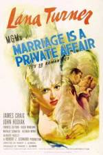 Watch Marriage Is a Private Affair Alluc