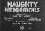 Watch Naughty Neighbors (Short 1939) Alluc
