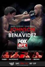 Watch UFC On Fox Johnson vs Benavidez II Alluc