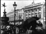 Watch Leisurely Pedestrians, Open Topped Buses and Hansom Cabs with Trotting Horses Alluc