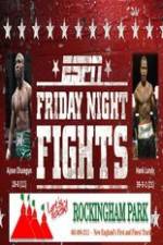 Watch ESPN Friday Night Fights Alluc