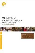 Watch Memory for Max, Claire, Ida and Company Alluc