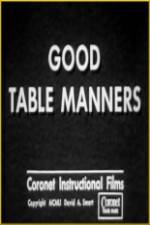 Watch Good Table Manners Alluc