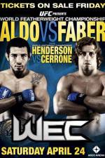 Watch WEC 48 Aldo vs Faber Alluc