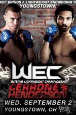 Watch WEC 43 Cerrone vs. Henderson Alluc
