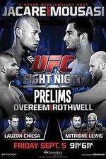Watch UFC Fight Night 50 Prelims Alluc