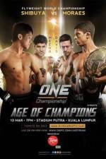 Watch ONE FC 25 Age Of Champions Alluc