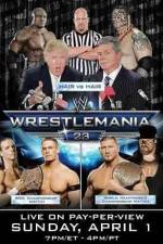 Watch WrestleMania 23 Alluc