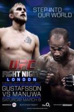 Watch UFC Fight Night 38 Gustafsson vs Manuwa Alluc