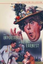 Watch The Importance of Being Earnest Alluc