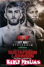 Watch UFC on Fox 14 Gustafsson vs Johnson Early Prelims Alluc