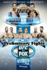 Watch UFC On Fox Henderson vs Diaz Preliminary Fights Alluc