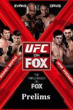 Watch UFC On Fox Rashad Evans Vs Phil Davis Prelims Alluc