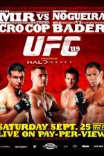 Watch UFC 119 Mir vs Cro Cop Prelims Alluc