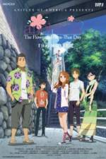 Watch Anohana the Movie The Flower We Saw That Day Alluc