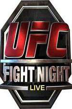 ufc fight night tv poster