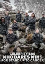 Watch Celebrity SAS: Who Dares Wins for Stand Up to Cancer Alluc