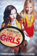 2 broke girls tv poster