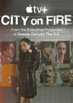 city on fire tv poster
